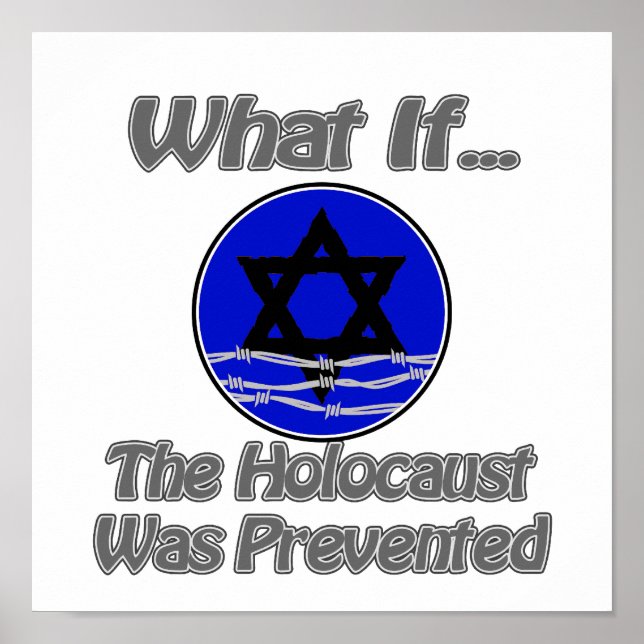 Poster O Holocausto foi impedido (Frente)