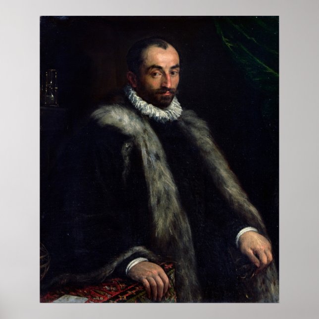 Póster O Homem Arbordado, 1580 (Frente)