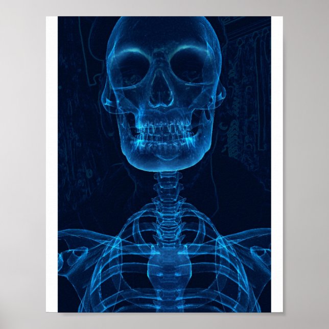 Poster O Homem Azul (Frente)