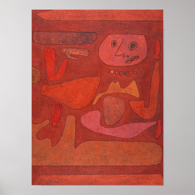 Poster O Homem da Confusão de Paul Klee (Frente)