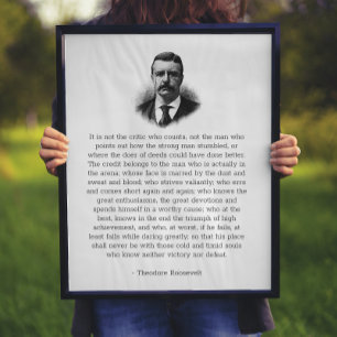 Poster O Homem de Roosevelt na Arena