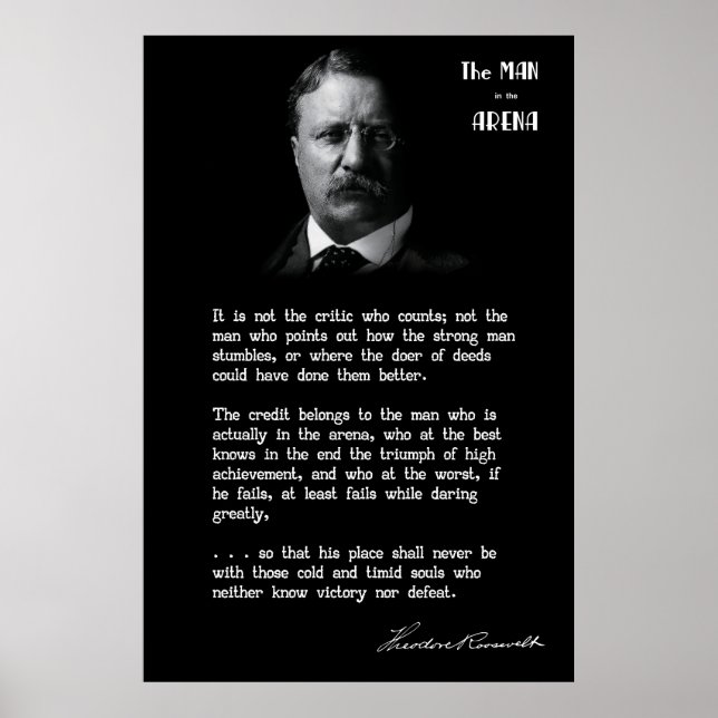 Poster O HOMEM de Roosevelt no Discurso ARENA 2 (Frente)