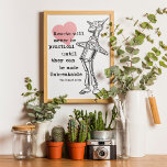 Poster O Homem de Tin e o Coração Inseparável<br><div class="desc">O Homem de Lata e o Poster Inseparável do Coração - Um poster belamente poético com o favorito de todos. O Homem-Lata do Feiticeiro de Oz. O toque decorativo perfeito para sua casa ou um presente maravilhoso para um amigo ou amado. Este poster é todo coração e carregar um pouco...</div>