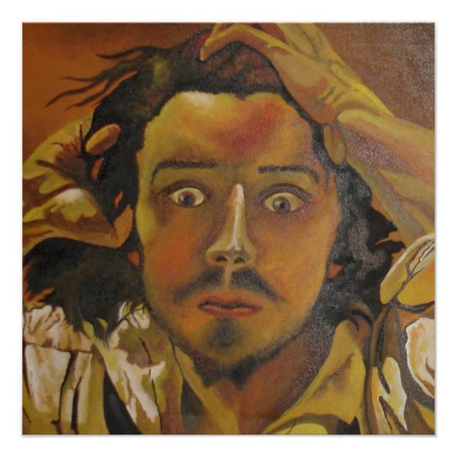 Póster O Homem Desesperado (Frente)
