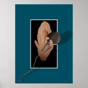 PÓSTER O HOMEM DO MICROFONE