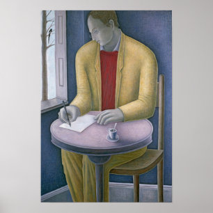 Póster O homem escrevendo 2004