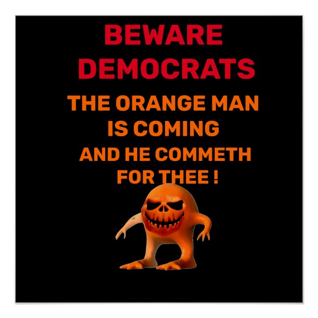 PÓSTER O HOMEM LARANJA (Frente)