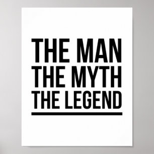 Poster O homem mito a lenda