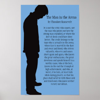 Póster O homem na arena 11 X 17