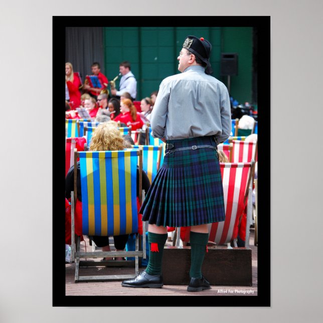 Poster O Homem no Kilt (Frente)