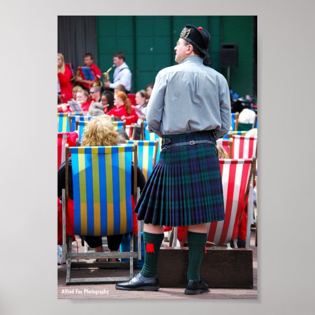 Poster O Homem no Kilt (Frente)