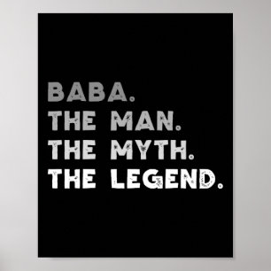 Poster O Homem O Mito A Lenda Legal Baba