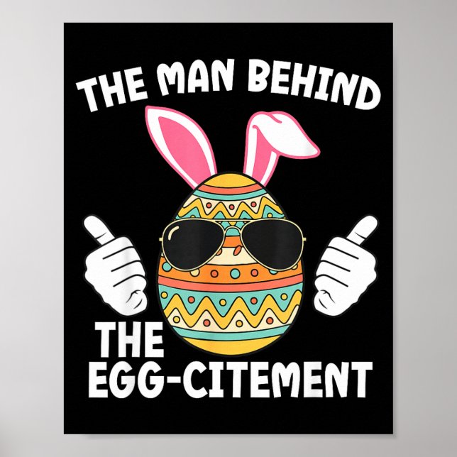 Poster O Homem por trás do Pai da Páscoa Egg-citement (Frente)