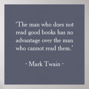 Poster O homem que não lê bons livros