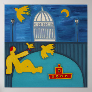 Póster O homem sob a ponte 2006