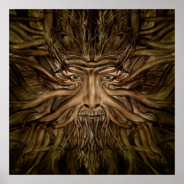 Poster O Homem Verde (Frente)