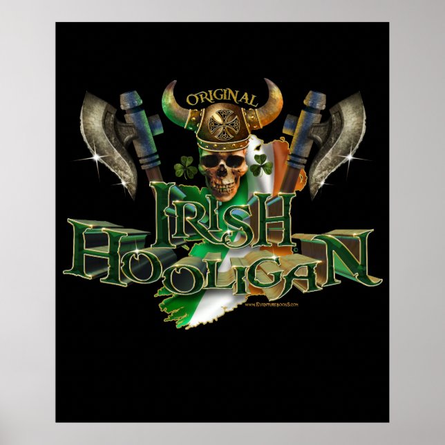 Poster O Hooligan irlandês (Frente)