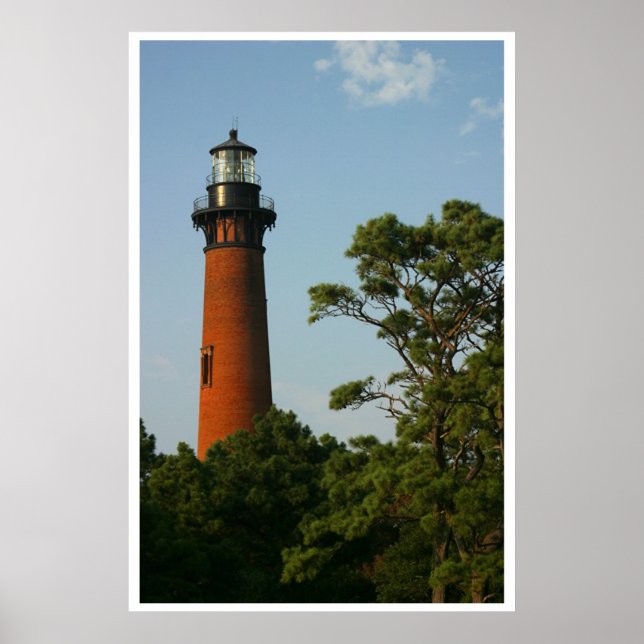 Póster O horizonte de Corolla Beach (Frente)