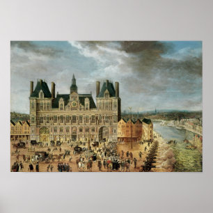 Póster O hotel de Ville, Lugar de Greve