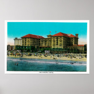 Póster O hotel de Virgínia, Long Beach, Califórnia