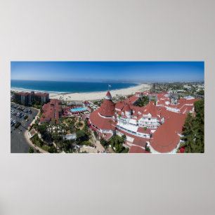 Poster O hotel Del Coronado de San Diego