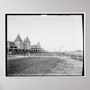 Poster O Hotel em Brighton Beach, N.Y. c1901