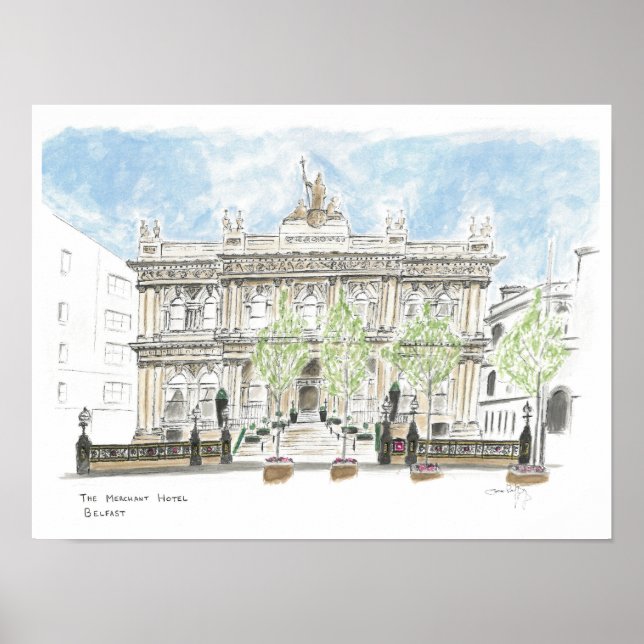 Poster O Hotel Merchant Belfast (Frente)