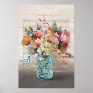 Poster O Hummingbird Está Bem Com O Meu Hummingbird De Al