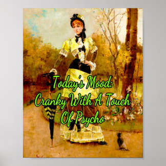 Poster O humor de hoje: La Parisienne por Alfred Stevens