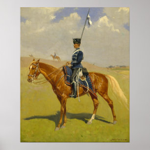 Poster O Hussar, Frederic Remington