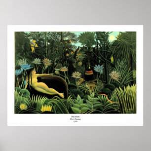 Poster O ideal de Henri Rousseau (1910)