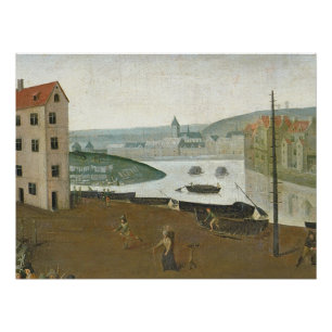Póster O Ile Notre-Dame 1590-3 (óleo em canvas)