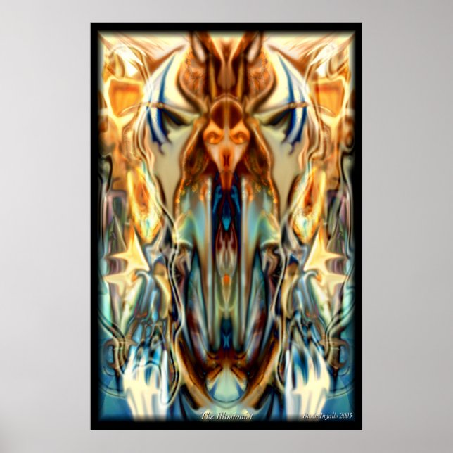 Poster O Illusionista (Frente)