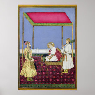 Póster O imperador Aurangzeb na idade avançada