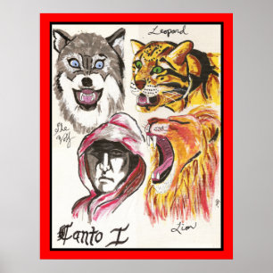Póster O inferno de Dante, Canto que eu imprimo