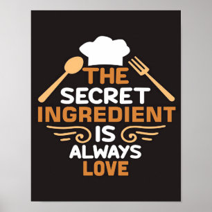 Poster O Ingrediente Secreto É Sempre Amor Fazendo Amor