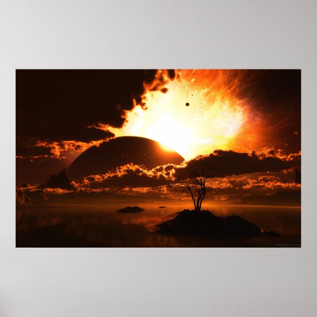 Póster O início do fim (Frente)