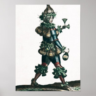 Póster O Innkeeper, design alegórico do traje