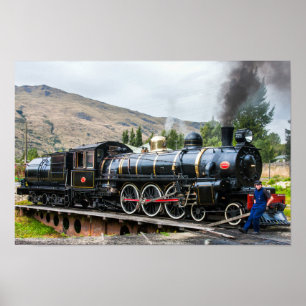Póster O insecto de Kingston, locomotiva do motor de