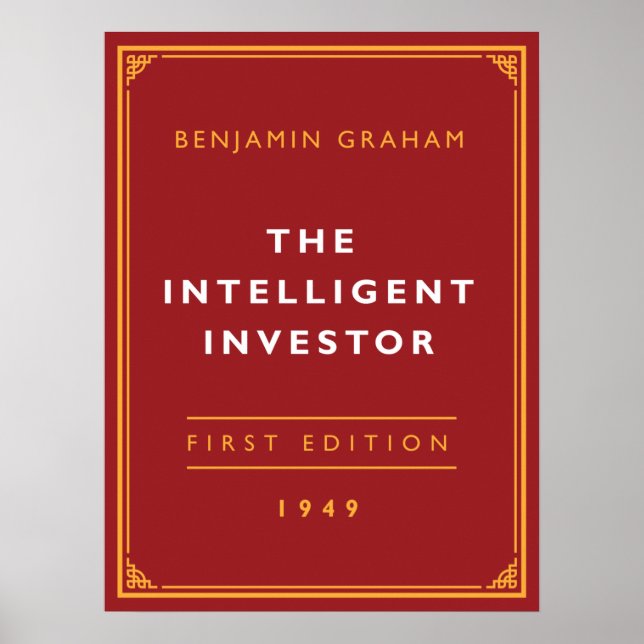 Poster O Investidor Inteligente - Benjamin Graham (Frente)