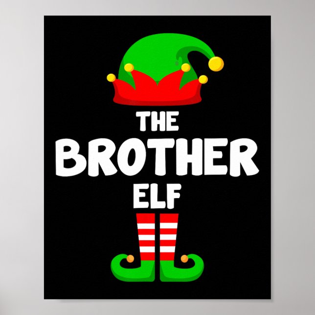 Poster O Irmão Elf Engraçado Família de Felicidades de Na (Frente)