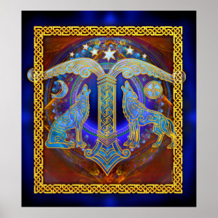 Póster O Irminsul dos lobos