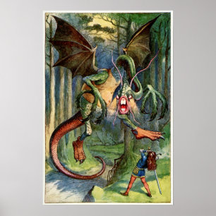 Póster O Jabberwock