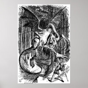 Póster O Jabberwocky