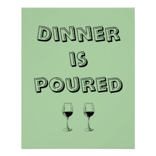 Póster O Jantar É 