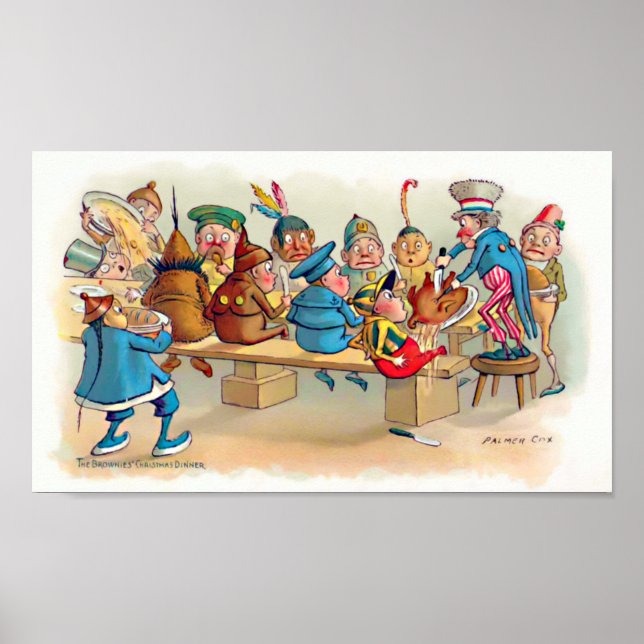 Póster O Janto de Natal do Brownie (Frente)