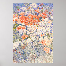 Poster O Jardim da Ilha por Childe Hassam.