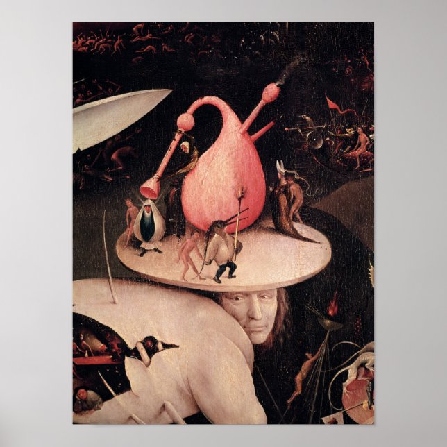 Póster O Jardim das Delícias Terrenas 3 (Frente)