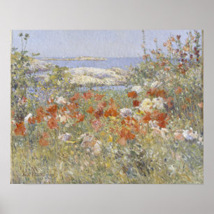 Póster O jardim de Celia Thaxter por Childe Hassam