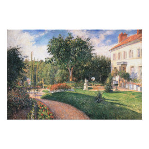 Póster O Jardim de Les Mathurins Camille Pissarro